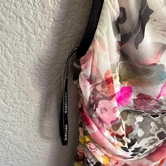 Guess by Marciano x Jennifer Lopez Ruched Midi Dress - XS - NWT - Picture 13 of 16